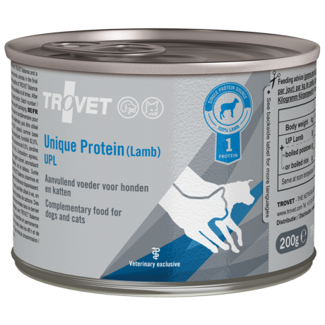 Trovet Unique Protein Lamb Dog & Cat Wet Food Can 200g