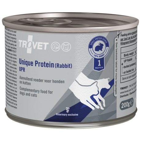 Trovet Unique Protein Rabbit Dog & Cat Wet Food Can 200g