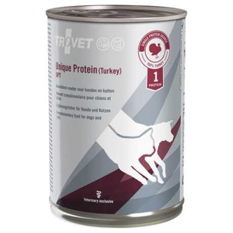Trovet Unique Protein Turkey Dog & Cat Wet Food Can 400g