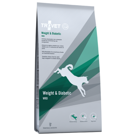 Trovet Weight Control & Diabetic Dog Dry Food 3kg