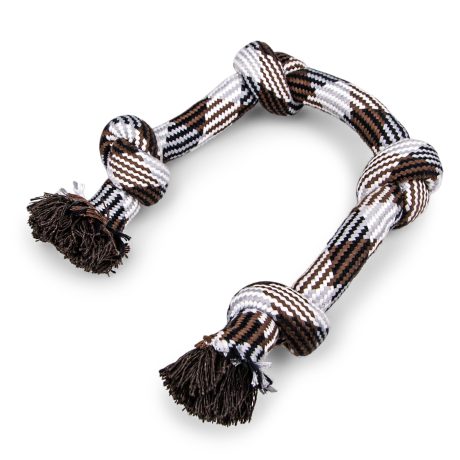 Vadigran Cotton rope 4 knots brown 260g 58cm