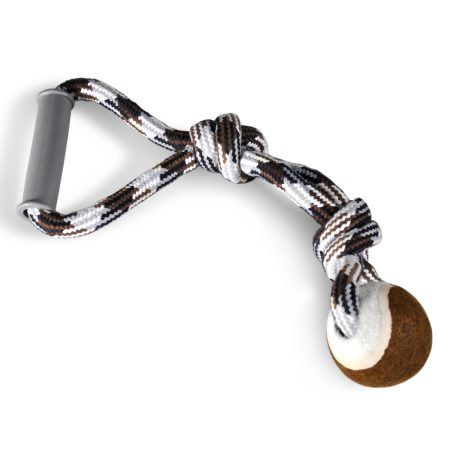 Vadigran Cotton Rope+plastic Handle + Tennisball Brown190g