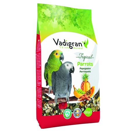 Vadigran Parrot Tropical 650 Gr With Mix Fruits