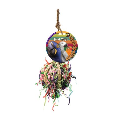 Woodpecker Bird Toy Ball Confetti 23x8 Cm