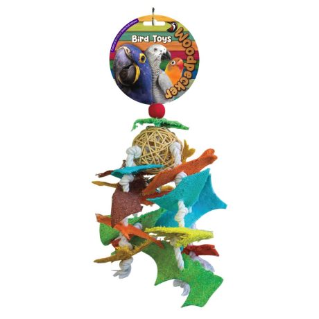 Woodpecker Bird Toy Bat Web 42x10 Cm