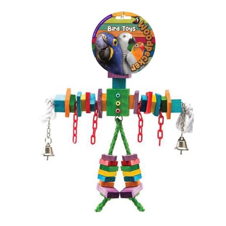 Woodpecker Bird Toy The Scare Crow 45x30 Cm