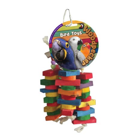 Woodpecker Bird Toy Thick Blocks 30x20x20 Cm