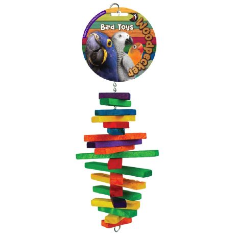 Woodpecker Bird Toy Twist N Treat 40x15 Cm